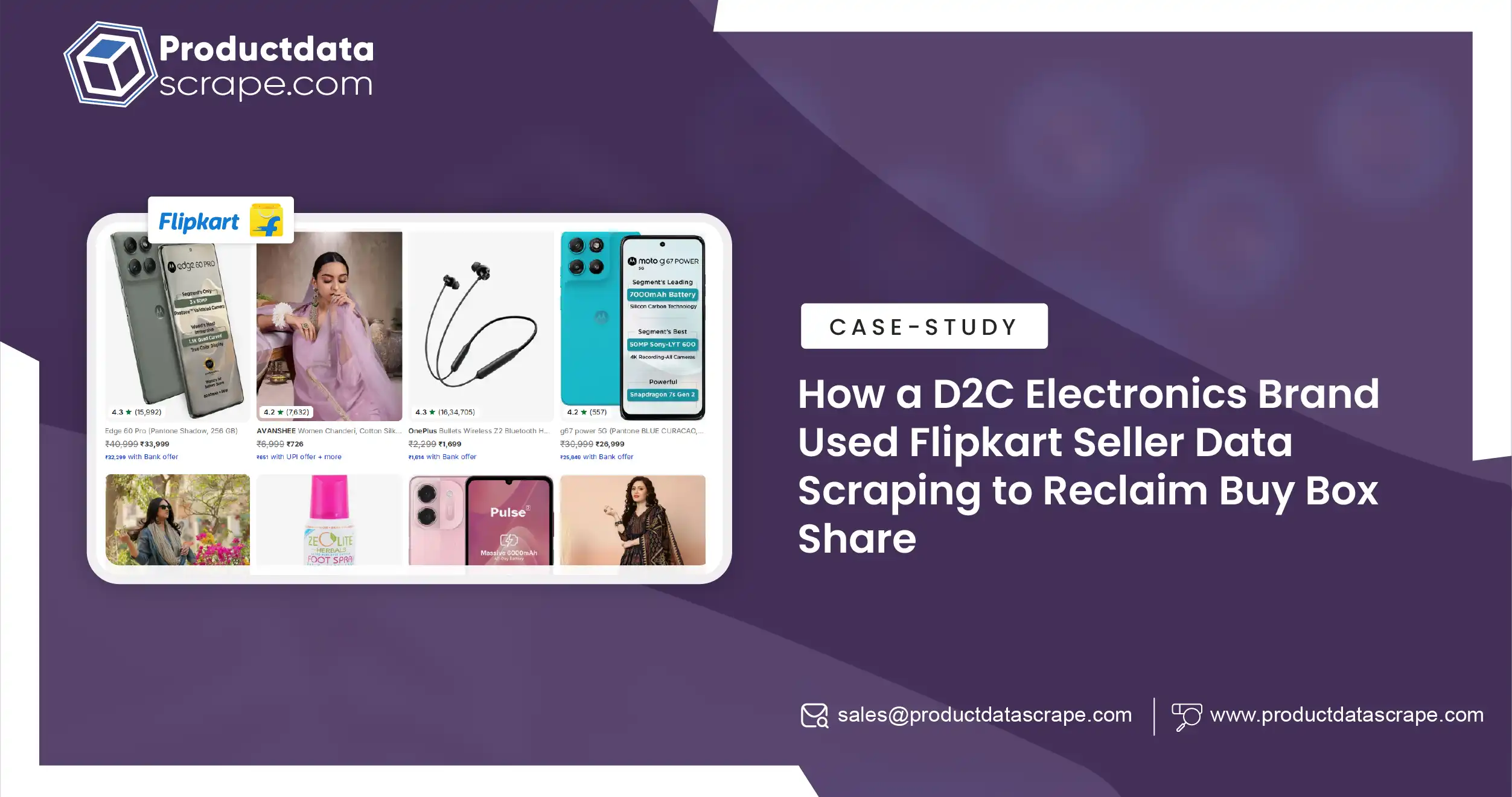 How a D2C Electronics Brand Used Flipkart Seller Data Scraping to Reclaim Buy Box Share